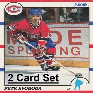 Petr Svoboda NHL Hockey Card Collection